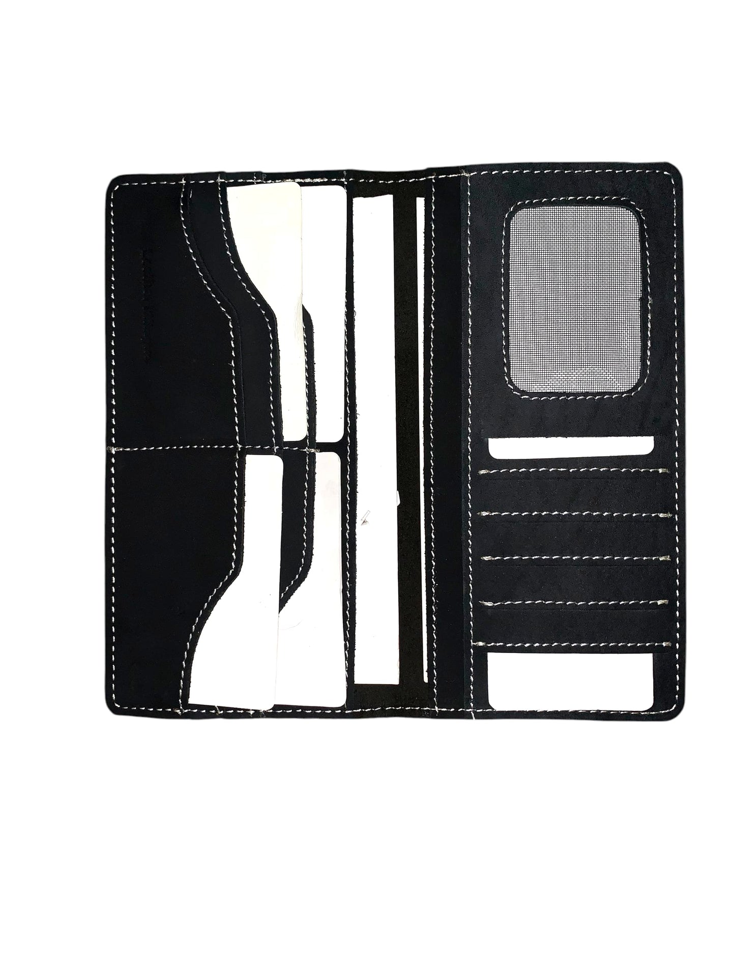 Luxury Long Leather Wallet for Women – Elegant & Spacious