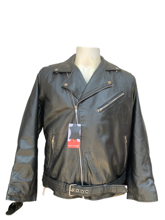 Biker Leather Jacket – Classic, Rugged, and Stylish