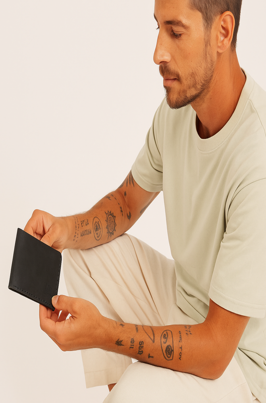 Sleek Men’s Leather Wallet – Premium, Durable & Refined