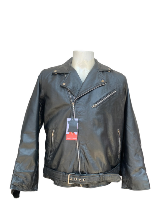 Biker Leather Jacket – Classic, Rugged, and Stylish
