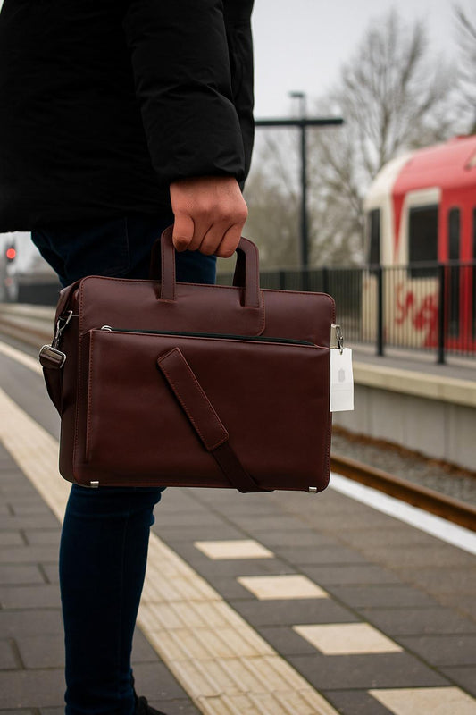 Men Laptop Leather Bag